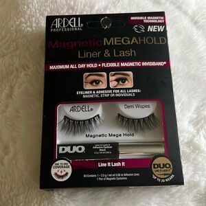 Ardell Magnetic Megahold Liner and Lashes New